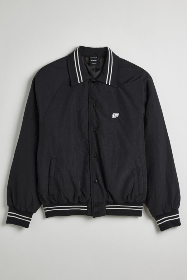 Slide View: 2: iets frans… Padded Varsity Jacket