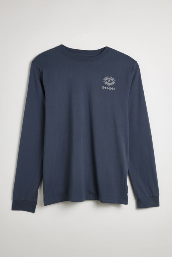 Slide View: 2: Mountain Hardwear Seeking Wilder Paths Graphic Long Sleeve Tee