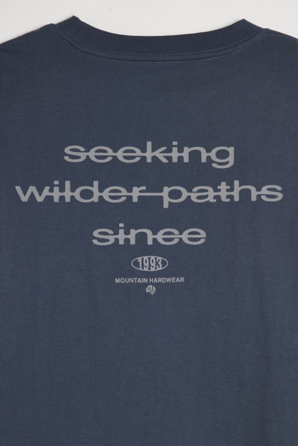 Slide View: 3: Mountain Hardwear Seeking Wilder Paths Graphic Long Sleeve Tee