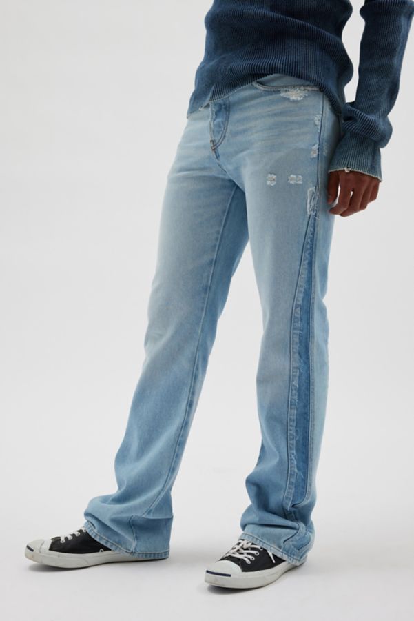 Slide View: 1: Diesel D-Buck Distressed Bootcut Jean