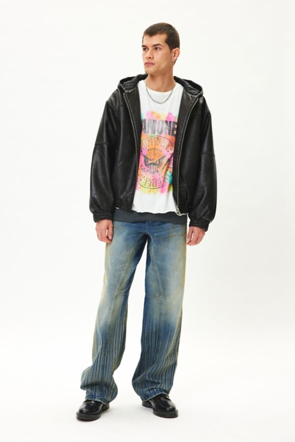 Slide View: 3: Diesel D-Macro Oversized Straight Leg Jean