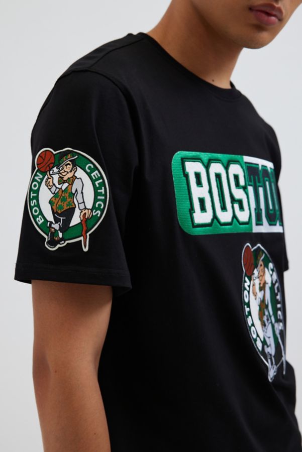 Slide View: 4: T-shirt Pro Standard NBA avec Logo de l'Équipe des Celtics de Boston