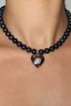 Thumbnail View 2: RIMOR The Black Pearl Venus Choker Silver