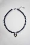 Thumbnail View 1: RIMOR The Black Pearl Venus Choker Silver