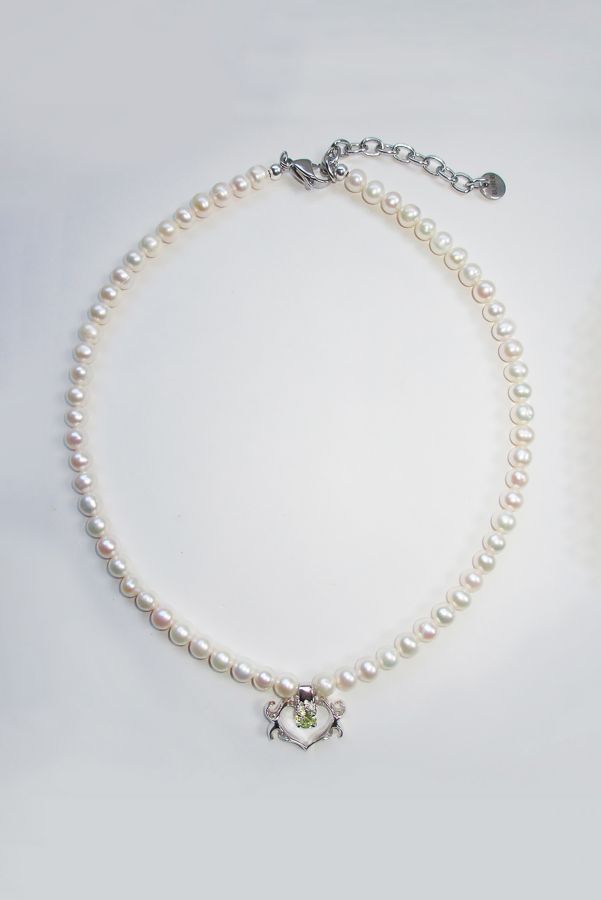 Slide View: 2: RIMOR The Selma Heart Pearl Choker