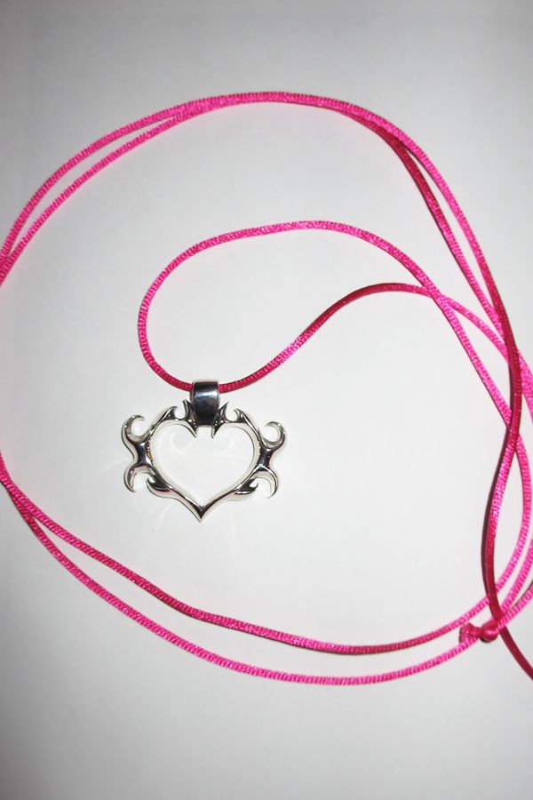 Slide View: 2: RIMOR The Selma Heart Wrap Necklace