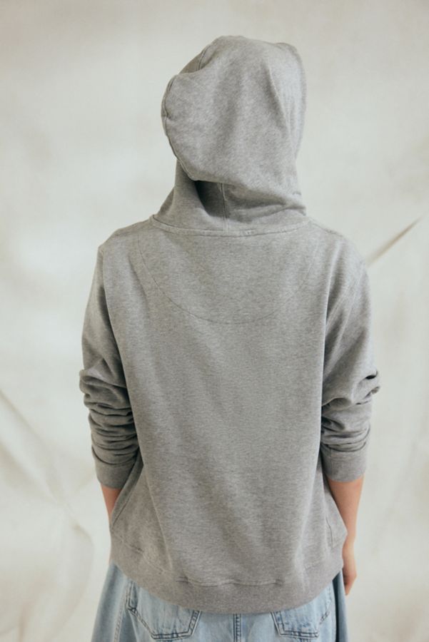 Slide View: 3: Peau De Loup X Tegan And Sara Foundation UO Exclusive Embroidered Boxy Hoodie Sweatshirt