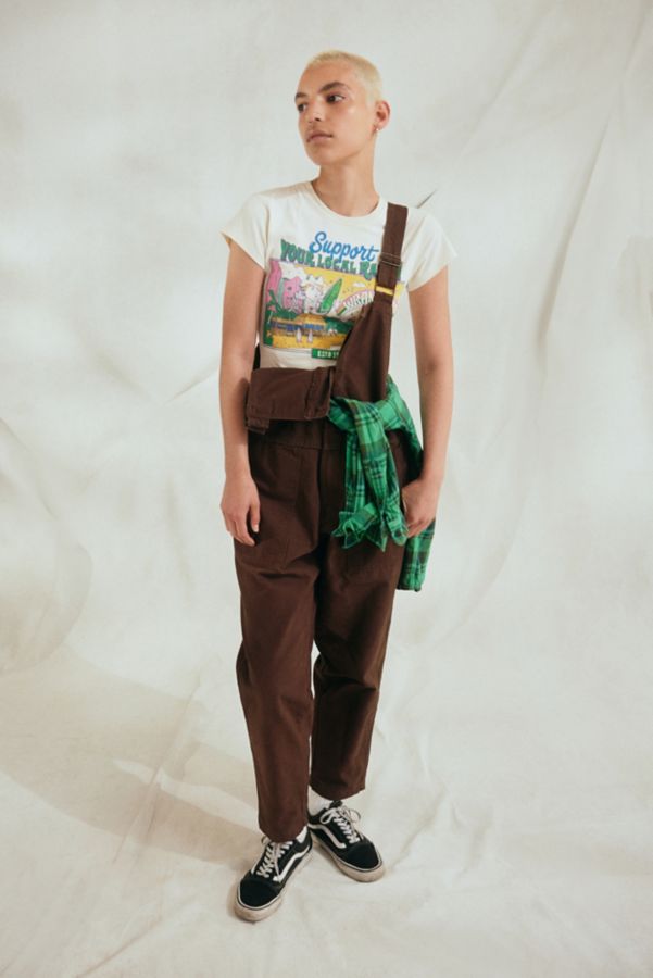 Slide View: 2: Peau De Loup X Tegan And Sara Foundation UO Exclusive Heavyweight Twill Overall