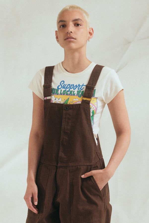 Slide View: 4: Peau De Loup X Tegan And Sara Foundation UO Exclusive Heavyweight Twill Overall