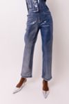 Thumbnail View 2: Amy Lynn Metallic Denim Pant