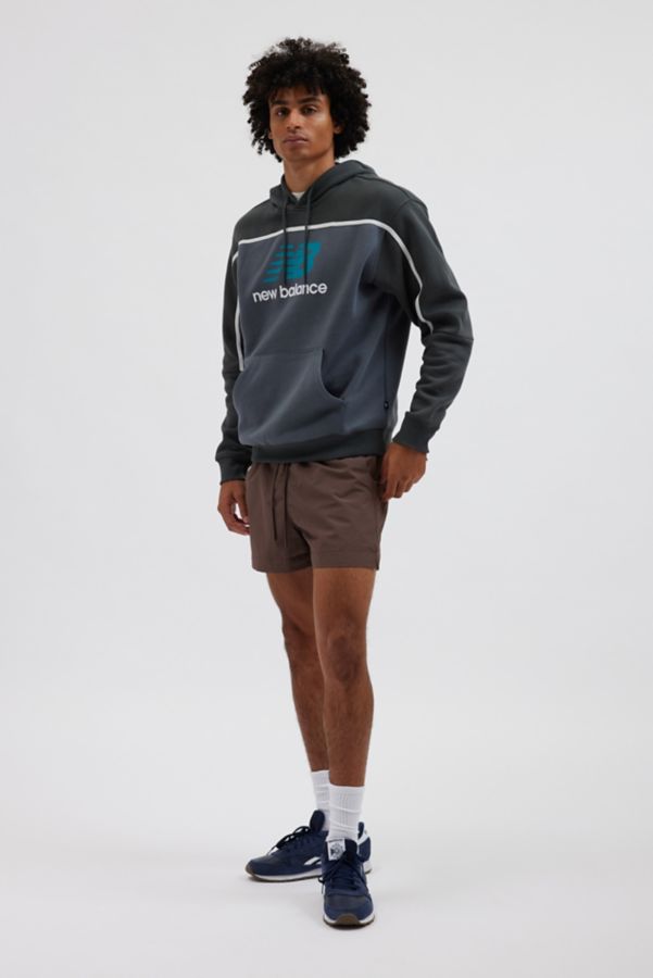 Slide View: 3: New Balance Piping Hoodie Sweatshirt