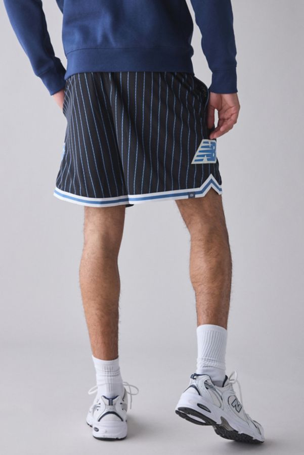 Slide View: 2: New Balance Hoops Printed Basketball Short