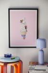 Thumbnail View 1: Erica Coven Sweet Shred Pink Art Print