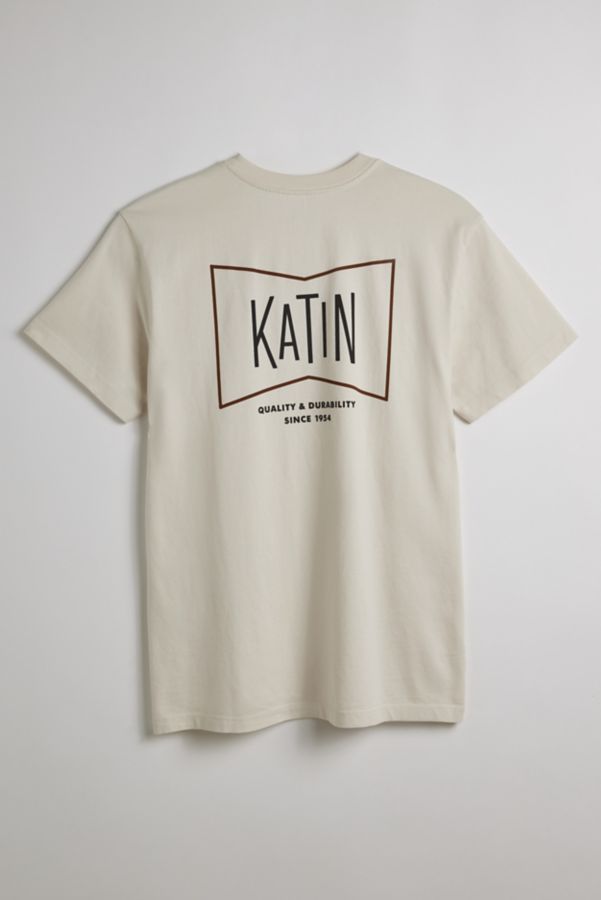 Slide View: 1: T-shirt graphique avec logo Katin Grubby