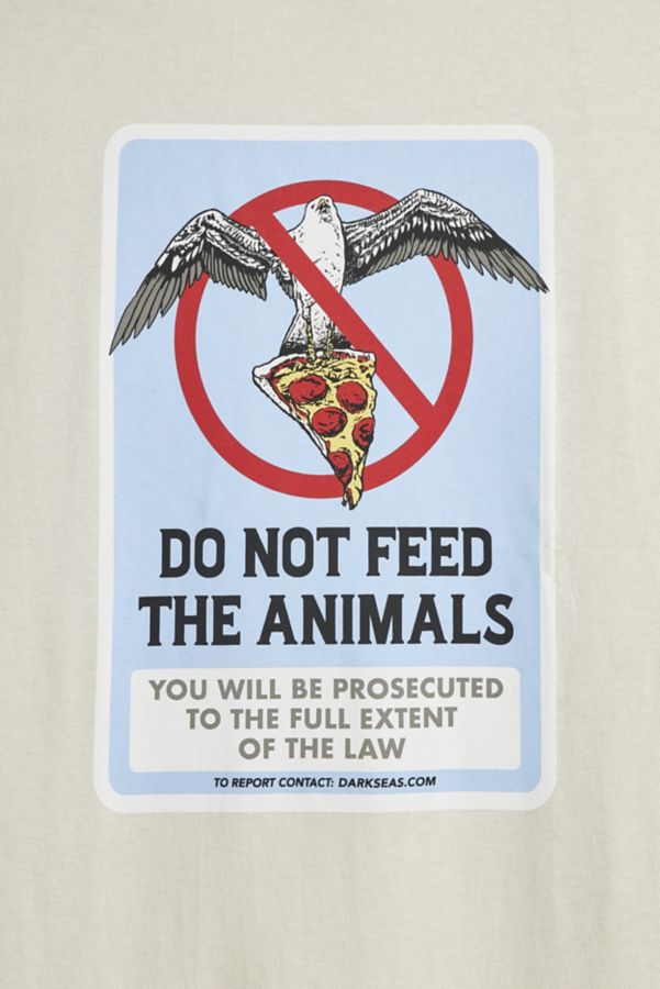 Slide View: 3: Dark Seas Do Not Feed The Animals Tee