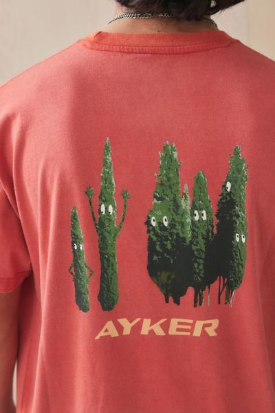 Ayker Orange Bush Tree Tee