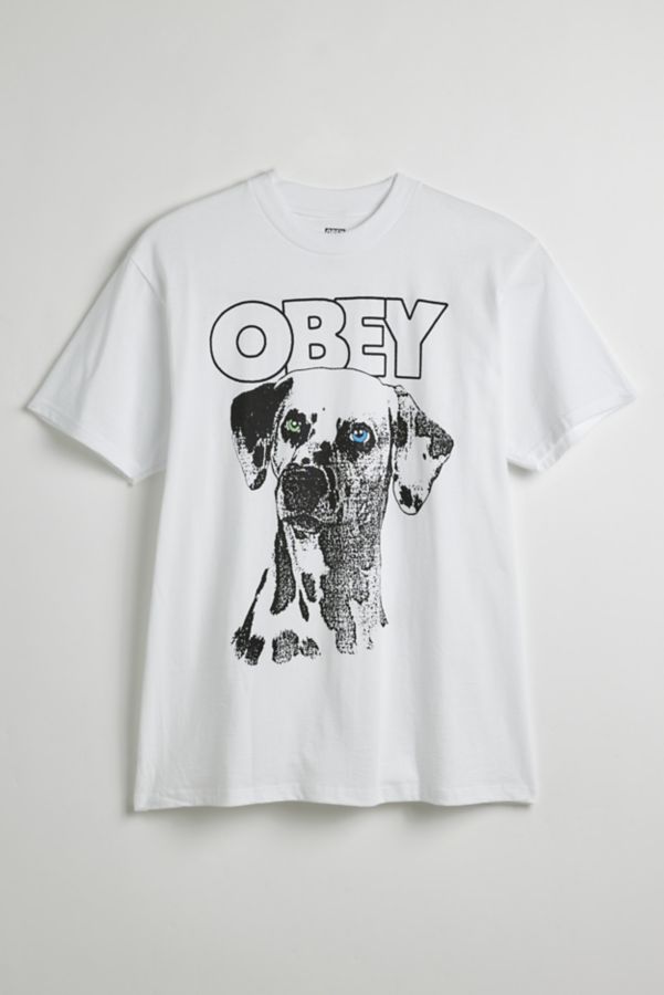 Slide View: 1: T-shirt Dalmatien OBEY