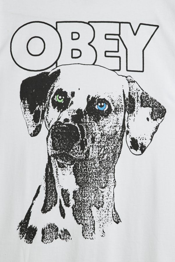 Slide View: 2: T-shirt Dalmatien OBEY