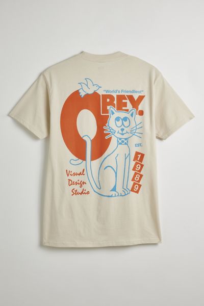 T-shirt OBEY Le Plus Amical au Monde