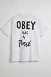 Thumbnail View 1: T-shirt OBEY Has A Posse