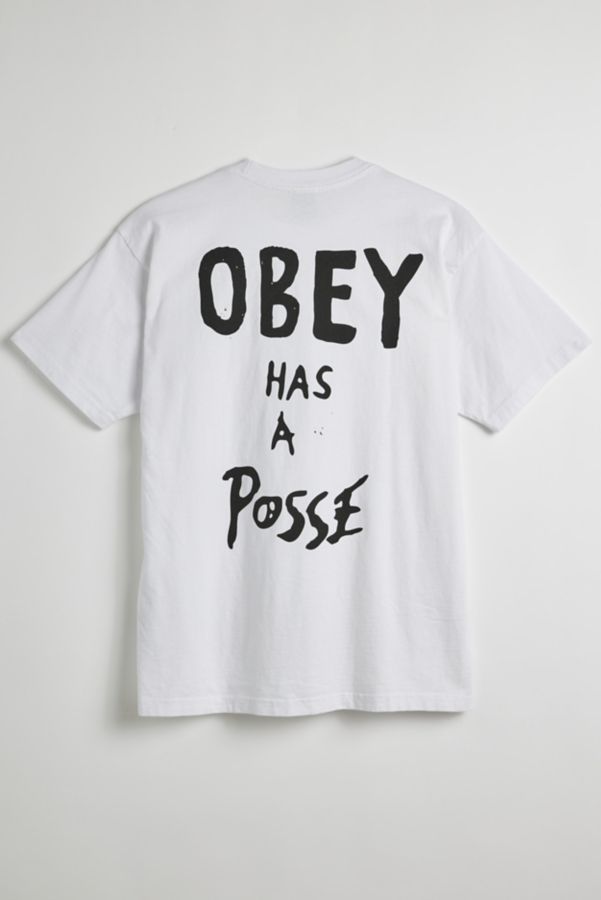 Slide View: 1: T-shirt OBEY Has A Posse