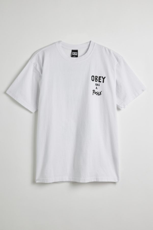 Slide View: 2: T-shirt OBEY Has A Posse