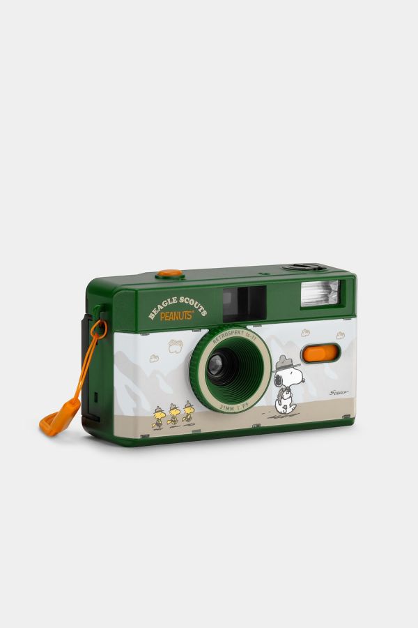 Slide View: 1: Peanuts Beagle Scouts Retrospekt FC-11 35mm Film Camera