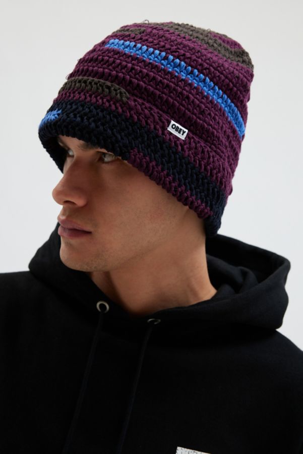 Slide View: 1: Tuque en Crochet Fairmount OBEY