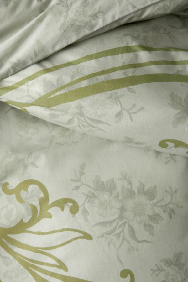 Slide View: 3: Elsie Breezy Cotton Percale Duvet Cover