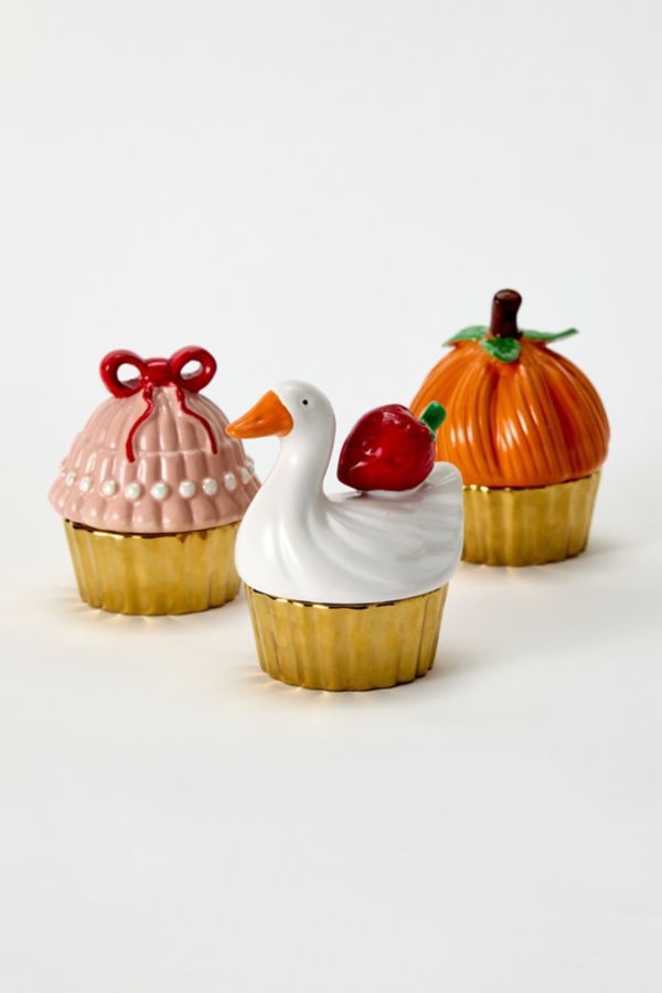 Slide View: 5: Bougie Cupcake avec Couvercle 1 oz