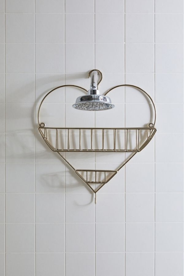 Slide View: 2: Heart Shower Caddy