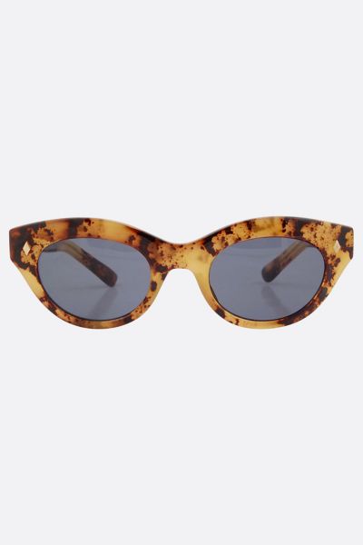 Giant Vintage Puddy Tat Chunky Cat-Eye Sunglasses