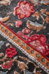 Thumbnail View 3: Tapis Brodé Brossé Floral Julia