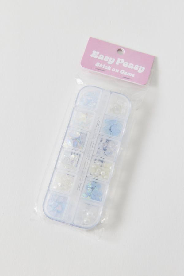 Slide View: 2: UO Easy Peasy Rhinestone Face Gem Pack