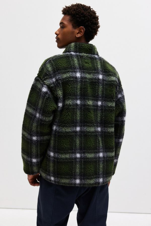 Slide View: 3: Gramicci Shadow Plaid Fleece Jacket