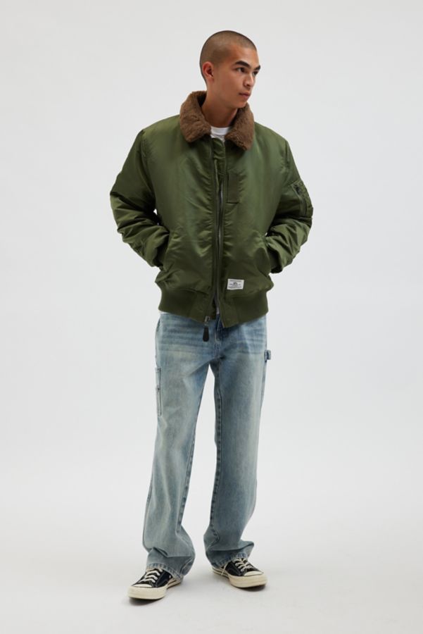 Slide View: 3: Alpha Industries B-15 Mod Flight Jacket