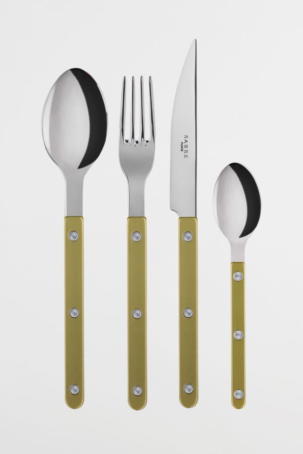 Slide View: 2: Sabre 4 Piece Bistro Flatware Set