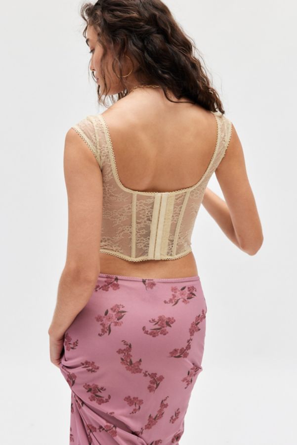 Slide View: 4: Out From Under Amour Lace Underwire Corset