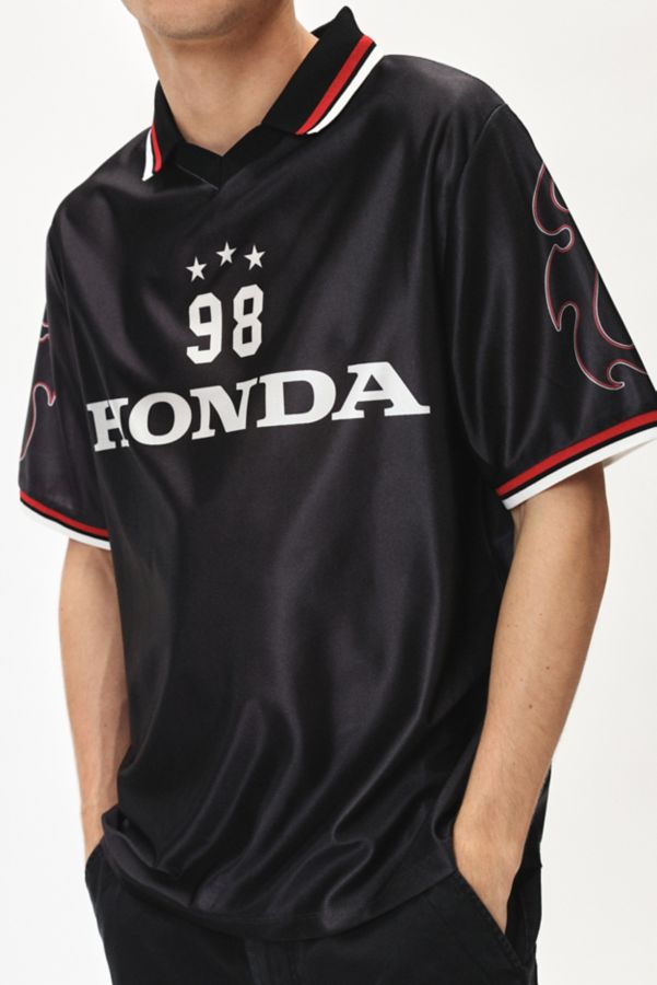 Slide View: 1: Honda 1998 Soccer Jersey Polo Tee