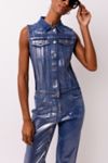 Thumbnail View 2: Amy Lynn Soho Metallic Denim Vest