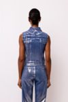 Thumbnail View 4: Amy Lynn Soho Metallic Denim Vest