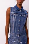 Thumbnail View 1: Amy Lynn Soho Metallic Denim Vest