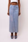 Thumbnail View 2: Amy Lynn Mimi Metallic Denim Maxi Skirt