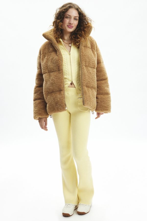 Slide View: 2: UGG Emmalyn UGGfluff Fleece Puffer Jacket