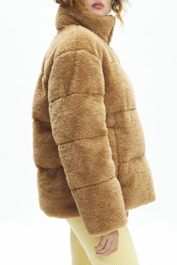 Slide View: 4: UGG Emmalyn UGGfluff Fleece Puffer Jacket