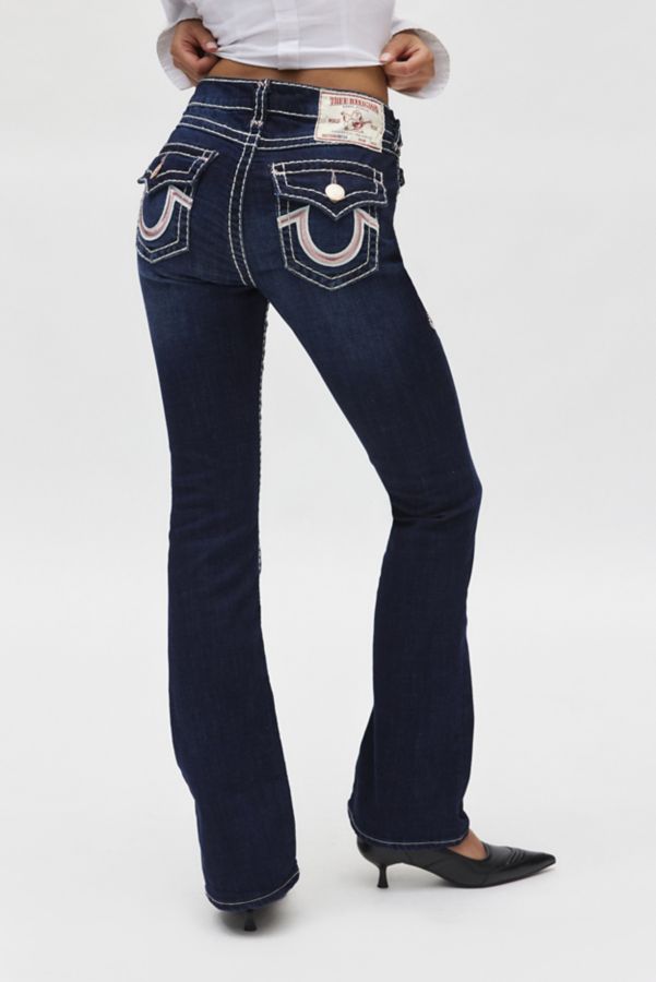 Slide View: 4: True Religion Becca Low Rise Flap Pocket Bootcut Jean