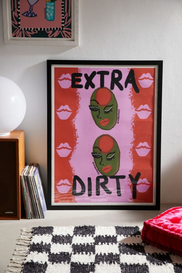 Slide View: 1: theebouffants Extra Dirty Art Print