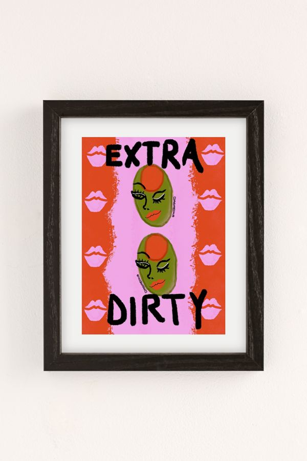 Slide View: 2: theebouffants Extra Dirty Art Print