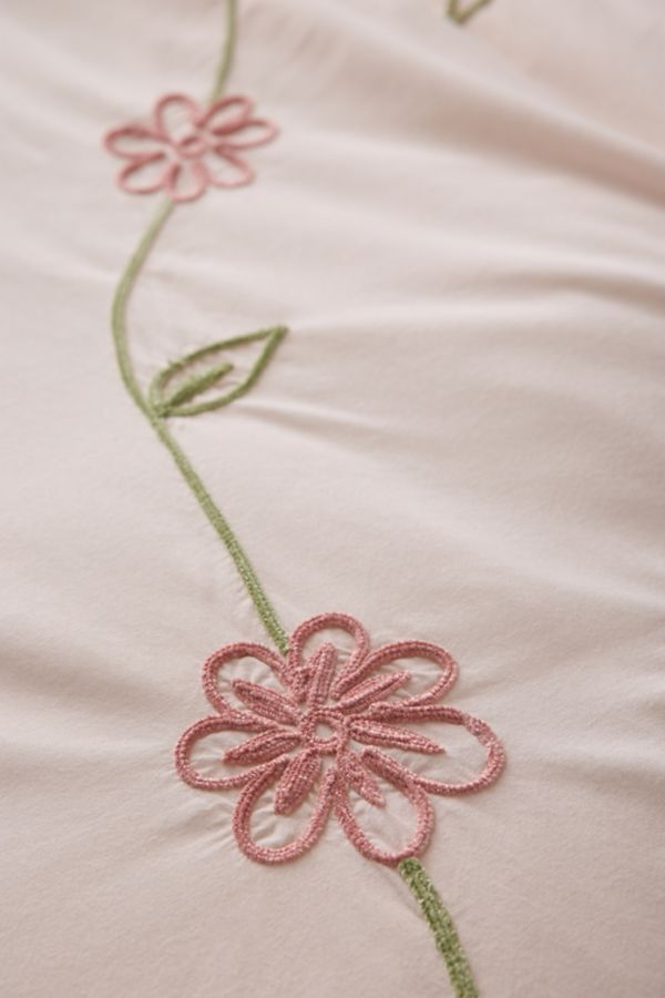 Slide View: 5: Falling Vines Floral Duvet Cover