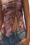 Thumbnail View 3: Silence & Noise Remy Printed Mesh Tube Top